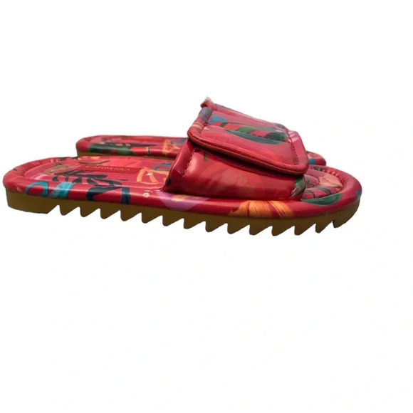 Farm Rio Vegan‎ Leather Tropical Slides 9 - Picture 3 of 6